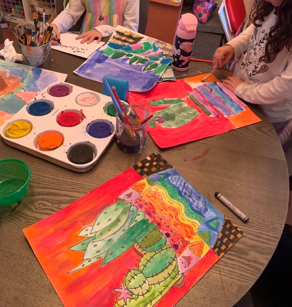 Winter 2024 Session: Painting + Drawing Class