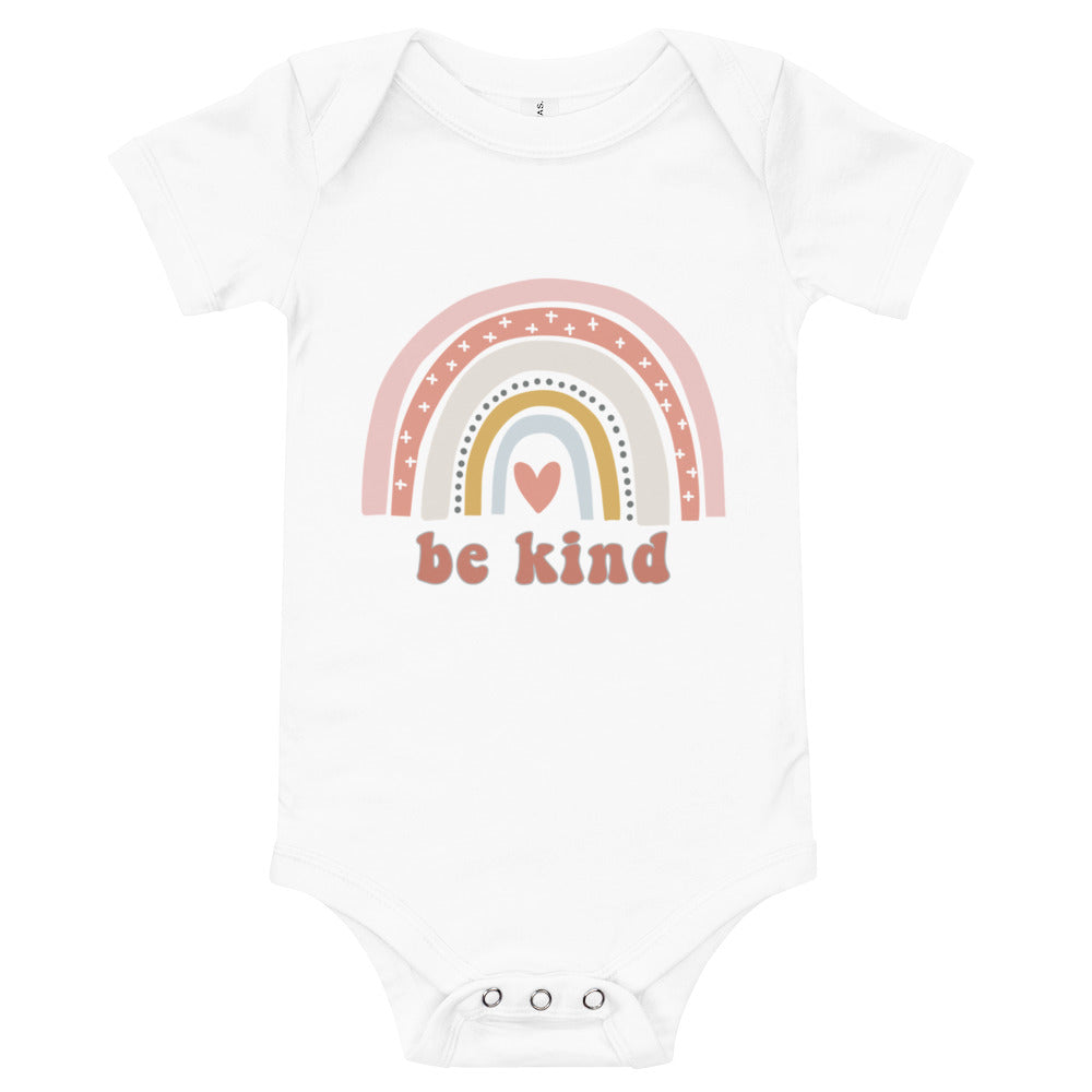 Be Kind Rainbow Baby Onesie