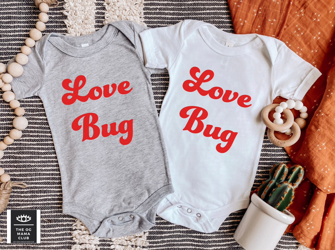 Love store bug onesie