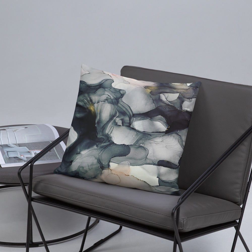 "Left My Wallet in El Segundo" Abstract Throw Pillow