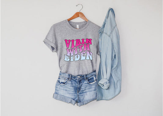 Vibin With Biden Unisex T-Shirt