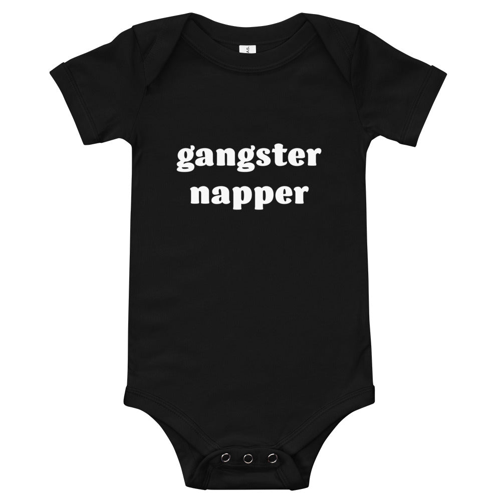 Gangster Napper Baby Onesie