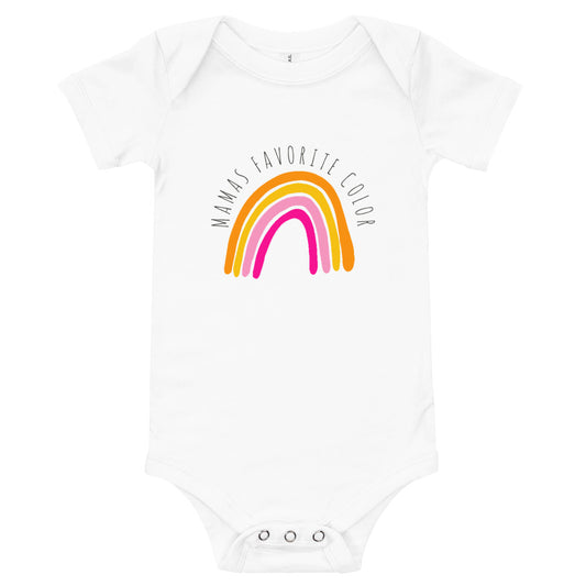Rainbow Baby Onesie | Mamas Favorite Color