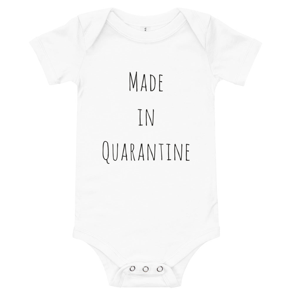 Made In Quarantine Baby Onesie