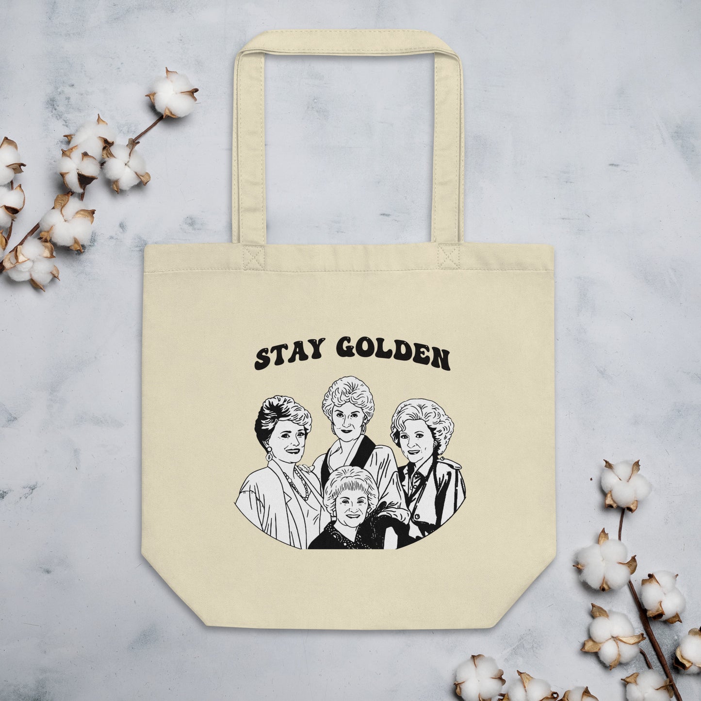 Betty White Stay Golden Eco Tote Bag